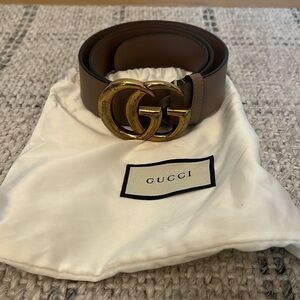 Gucci GG Marmont Wide Belt